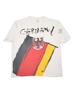 Vintage Germany 1994 World Cup USA T Shirt Mens L Soccer Delta Single St... - £37.08 GBP
