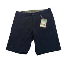 Linksoul Boardwalker Hybrid Shorts Navy Blue Mens 36 New Quick Dry Pockets - £38.04 GBP