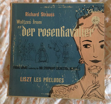 * Richard STRAUSS Waltzes from Der Rosenkavalier/LISZT Les Preludes 10&quot; ... - £3.91 GBP