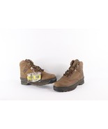 NOS Vintage 90s Mens 6.5 Steel Toe Leather Ankle Chukkas Chukka Boots Brown - €75,54 EUR