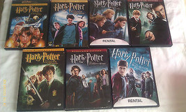 Harry POTTER-DVD COLLECTION-7 Titles: Harry Potter And The Sorcerer&#39;s Stone, Har - £55.38 GBP