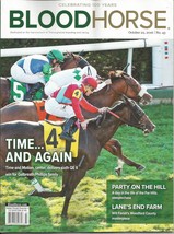 2016 - October 22nd Issue of  Blood Horse Magazine - TIME AND MOTION on cover - £14.38 GBP