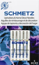 Schmetz Upholstery &amp; Home Decor Needles Assorted 5/Pkg - £16.61 GBP