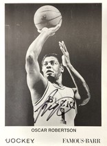 Oscar Robertson Autografato 6x8 Milwaukee Bucks Foto Bas - £91.71 GBP