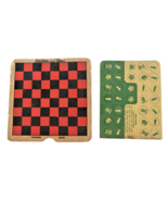 Vtg Chess Set Check Mate Travel Game Paper Unique Item Co Gift Complete ... - $41.15 CAD