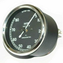 Smiths Tachometer 5-80 RPMx100 Universal  Norton BSA Triumph Vincent Mot... - $23.75