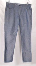 Joes Jeans Weekender Collection Slim Fit Pants Size 30 Ocean Blue Linen ... - $28.71