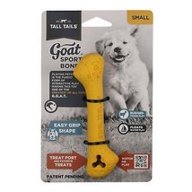 Tall Tails Dog Goat Bone Yellow 6 Inch - £8.64 GBP