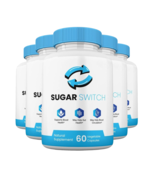 5-Pack Sugar Switch Capsules, SugarSwitch Blood Sugar Support - 300 Caps... - $56.95