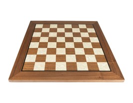 Professional Tournament Wooden chess board WALNUT ART 50 mm - 2&quot; - £99.20 GBP