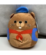 Squishmallows Back To School Chip Beaver 8&#39;&#39; Stuffed Animal Plush KG - $471.22 MXN