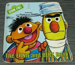 VINTAGE 1977 SESAME STREET The ERNIE &amp; BERT Jim Henson MUPPETS Kids Book - £7.85 GBP