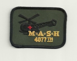 ARMY MASH 4077TH  HUEY NEW OD EMBROIDERED MILITARY PATCH - $29.99