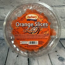 ZACHARY Orange Slices Gummies 24 Oz (1 Lb 8 Oz) Plastic Container Sealed - $17.41