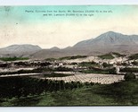 Mt Gunnison &amp; Mt Lamborn Mountain Paonia CO Colorado 1911 DB Postcard Q1 - £3.85 GBP