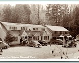 RPPC Gateway Inn &amp; Texaco Service Station Mount Rainier WA UNP 1940s Pos... - $15.79