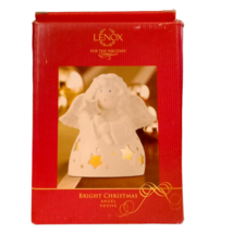 Lenox BRIGHT CHRISTMAS Angel Votive - Tea Light Included - New In Box! - $26.53