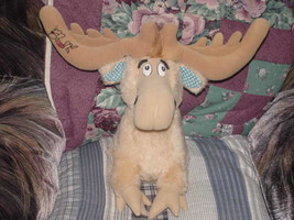 14&quot; Dr Seuss THIDWICK Moose Plush Stuffed Toy 1983 By Coleco - £38.78 GBP
