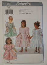 Butterick 3171 Size 2 3 4 Children's Dress Costume - $12.86