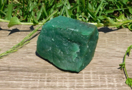 Natural Green Aventurine Raw Rough Stone 240g Energy Healing Heart Chakra - £15.72 GBP