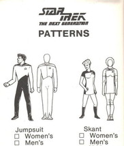 Star Trek: Next Generation 1st Season Womens Jumpsuit Pattern All Sizes ... - £8.54 GBP