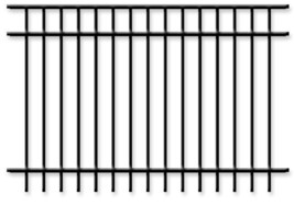 Aluminum Fence 4 Ft X 6ft Assembled Panel (Not Pool Code) “Read Item Details.” - £69.54 GBP