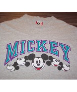 Vintage Walt Disney World Disney Designs MICKEY MOUSE  T-Shirt MENS SMAL... - $49.50