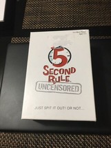 5 Second Rule Uncensored Game - £7.05 GBP