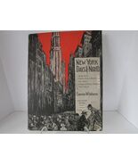 New York Days &amp; Nights Chimes of St Patricks Color Art Arthur Edlsoo 1922 - $72.57 MXN