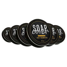 SoapCover, Gray Hair Coverage, Hair Darkening Compressed Soap Bar (Pack of 6) - $120.99