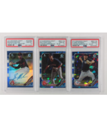 Lot Of 3 PSA 10 2019 Bowman Chrome Draft Schmidt, Lugo, Malone - $2,361.72 MXN