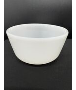 Vintage Anchor Hocking Fire King Milk Glass White Custard dish/Ramekin/bowl - $8.73