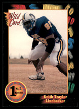 1991 Wild Card Draft #149 Keith Traylor Central Oklahoma Bronchos - $1.99