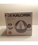 Kalorik Stainless Steel Egg Cooker Black/Stainless Steel , New - £13.88 GBP