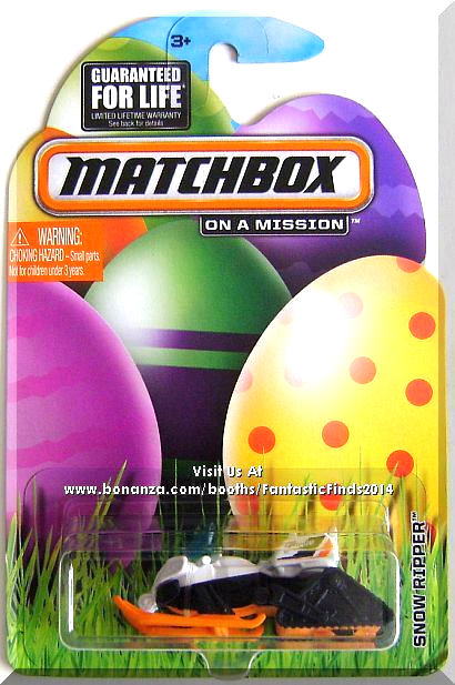 Matchbox - Snow Ripper: 2014 Easter Series #CLD12 *White Edition* - $3.00