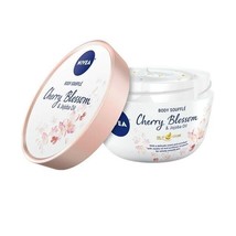 Nivea Body Cream Soufflé Cherry Blossom &amp; Jojoba Oil Moisturizer, 6.8 oz. - £7.42 GBP