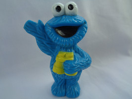 Henson Sesame Street Plastic Cookie Monster w/ Binoculars Figure or Cake Topper - £1.85 GBP