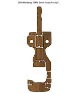 2008 Monterey 254FS Swim Platform Cockpit Pad Boat EVA Foam Teak Deck Fl... - $16,491.35 MXN