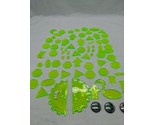 Lot Of (60+) Sci-Fi Miniature Green Translucent Movement Marker Ammo Tok... - $28.50