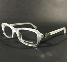 Michael Kors Eyeglasses Frames MK868 111 Matte Clear Rectangular 50-17-135 - £51.22 GBP