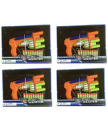 4 Pack Air Force Quick Fire Air Blaster Toy Soft Dart Gun w/ Darts Orang... - $44.81 CAD
