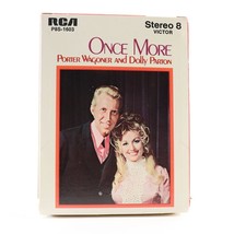 Once More by Porter Wagoner and Dolly Parton 8-Track Tape REFURBISHED, 1970, RCA - £7.60 GBP