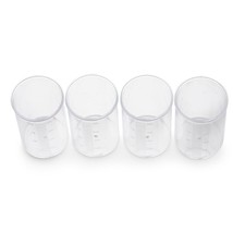 Milwaukee MI0020 50 mL Plastic Beakers (4 pcs) - £10.29 GBP