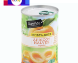Apricot Halves (15 oz) In 100Percent Juice,Signature Select Unpeeled, Ca... - £18.09 GBP