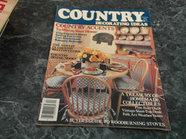 Country Decorating Ideas Magazine Winter 1984 Perfect Bed Pillow - $2.99