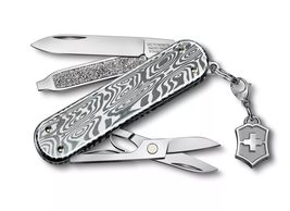 VICTORINOX 0.6221.34 Classic SD BrilliantDamast Swiss Army Knife, Multi-function - £230.38 GBP