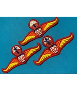 THAILAND, PARACHUTIST, PARAWINGS, ARMY, AIRBORNE, CLOTH, GROUPING OF 3 - $275.88 MXN THAILAND, PARACHUTIST, PARAWINGS, ARMY, AIRBORNE, CLOTH, GROUPING OF 3 - $275.88 MXN