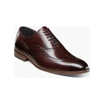 25064,Stacy adams Leather Shoes Dunbar Wingtip Oxford Lace Up All Colors image 3