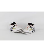 Vintage Nike Jordan Spizike TD Cement Grey Red Shoes Sneakers Child Size 7C - $719.71 MXN