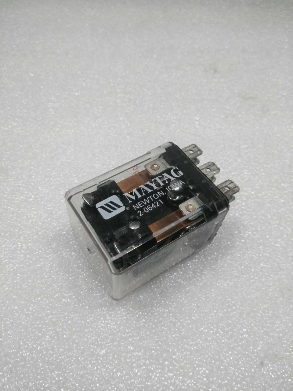 Washer/Dryer REVERSING (SPIN) RELAY FOR MAYTAG P/N: WPW10133279 206421 [USED] - $0.98